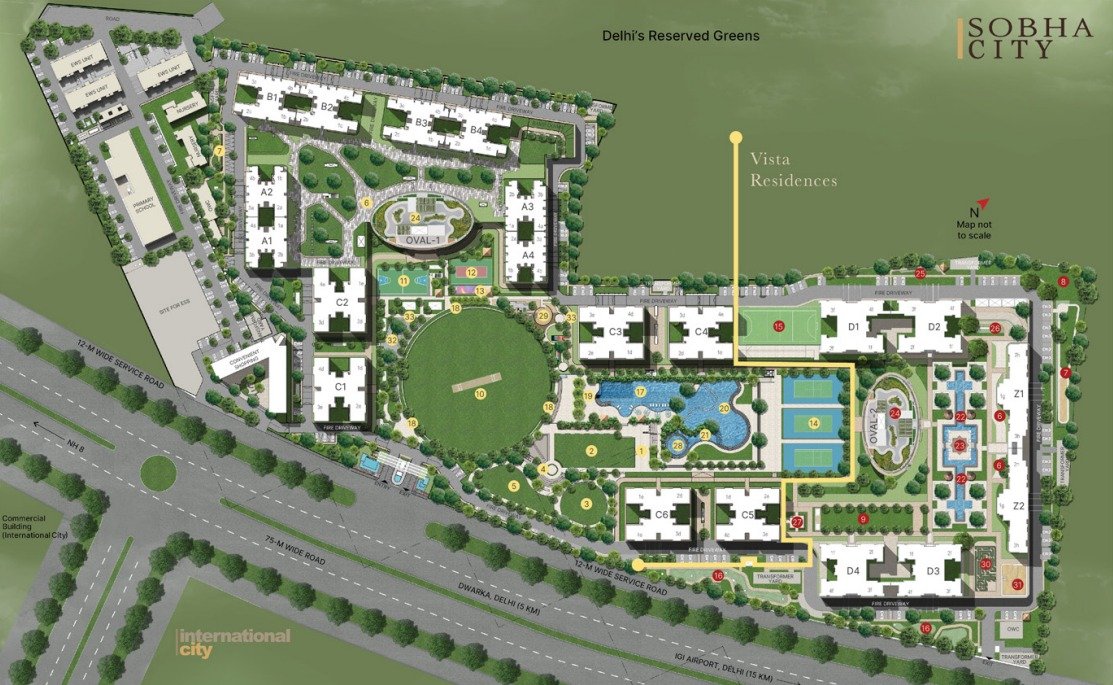 Sobha City Master Plan